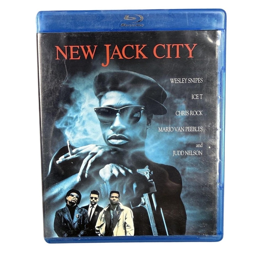 New Jack City Blu-ray 1991 Warner Bros Wesley Snipes Ice T Gangster Widescreen